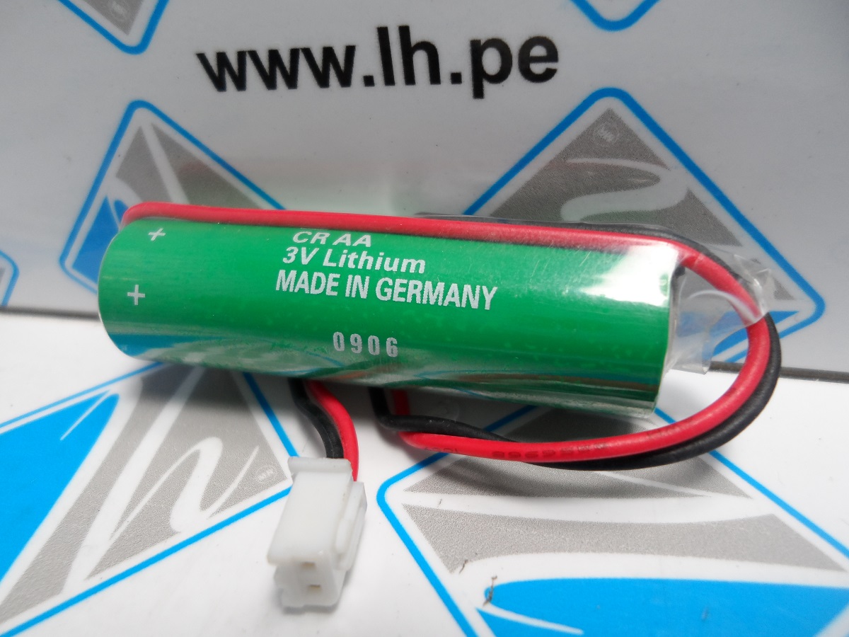 CRAA 6117201390    Batería lithium 3V, con cable y conector